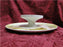 Reinhold Schlegelmilch Germany, White & Peach Roses: 2 Tier Serving Tray