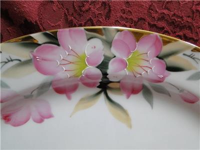 Noritake Azalea, 19322, White w/ Pink Flowers: Oval Serving Platter (s), 11 3/4"