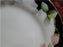 Noritake Nippon Pink / White Flowers, Black Edge: Cake Plate & 6 Plate Set