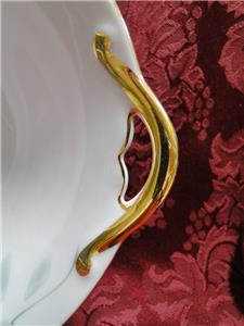 Noritake Azalea, 19322, White w/ Pink Flowers: Oval Serving Bowl Handles 10 1/2"