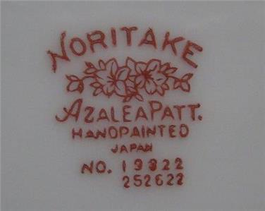 Noritake Azalea, 19322, White w/ Pink Flowers: Oval Serving Bowl Handles 10 1/2"