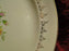 Taylor Smith Taylor: Floral Bouquet, Gold Filigree: Round Serving Bowl, 9"