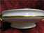 Tirschenreuth Colonial, White w/ Smooth Gold Band: Covered Serving Bowl, As Is
