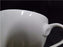 Hutschenreuther Fleuron, White: 3 1/8" Footed Cup Only