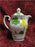 Villeroy & Boch Capuchina, Yellow & Green: Hot Water Jug & Lid, 5 3/4" Tall