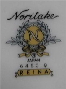 Noritake Reina, 6450Q, White Flowers & Leaves : Sugar Bowl & Lid, As Is