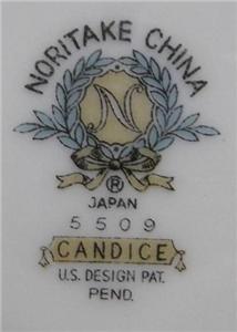 Noritake Candice, 5509, Pussy Willow, Platinum: Cup & Saucer Set (s)