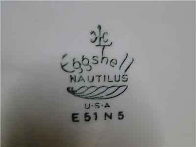 Homer Laughlin Nantucket, Eggshell Nautilus: Oval Serving Platter, 11 1/2"