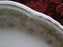 Haviland (Limoges) Green & Tan Floral Garland, Blank 123: Oval Platter, 12"