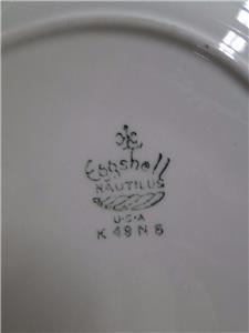 Homer Laughlin Nantucket, Eggshell Nautilus: Oval Serving Platter, 13 1/2"