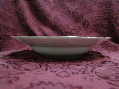 Wawel WAV11, Floral Sprays, Embossed Scrolls: Rim Soup Bowl (s), 8 1/4"