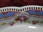 Schumann Blue Edge, Floral, Reticulated: Oval Vegetable Bowl, 12 3/4" x 7 3/4"