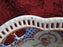 Schumann Blue Edge, Floral, Reticulated: Oval Vegetable Bowl, 12 3/4" x 7 3/4"