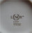 Lenox Rosebud Collection, Ivory Embossed Rose w/ Ribbon, Gold: Vase, 7 1/2"