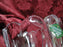 Shannon Crystal (Ireland), Clear w/ Hearts: Vase, 3 7/8" Tall, As Is