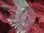 Shannon Crystal (Ireland), Clear w/ Hearts: Vase, 3 7/8" Tall, As Is