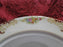 Noritake N376, Floral, Rust & Scroll Trim: Covered Round Serving Bowl, 9 5/8"