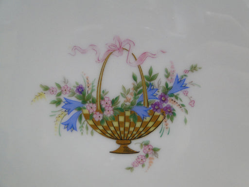 Rosenthal Rokoko, Flower Basket, Ribbons: Dinner Plate (s), 10"