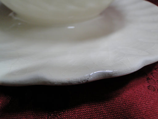 Myott Staffordshire Olde Chelsea, Cream w/ Swirl: Gravy Boat, Crazing