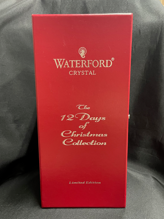 Waterford Crystal 12 Days of Christmas: "One Partridge" Flute, 10 1/4", Box