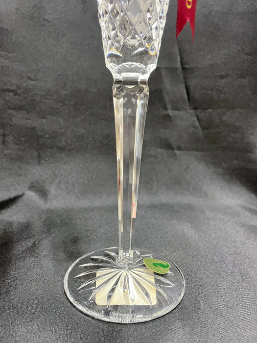 Waterford Crystal 12 Days of Christmas: "Two Turtle Doves" Flute, 10 1/4", Box