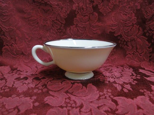 Lenox Montclair, Ivory w/ Platinum Trim: Cup & Saucer Set (s)