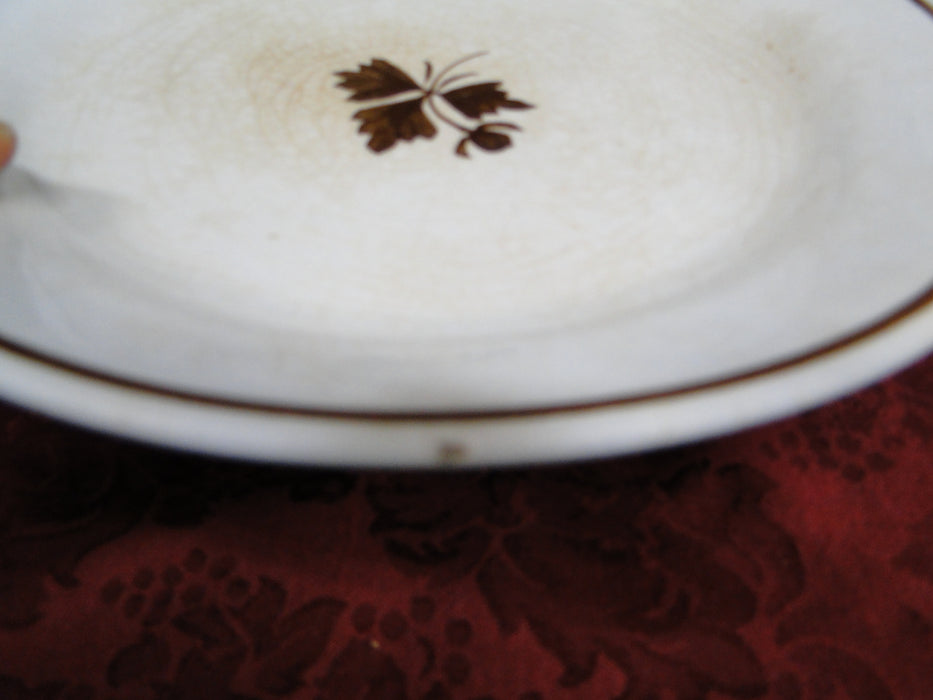 Meakin, Alfred Tea Leaf, Copper Tea Leaf Center: Luncheon Plate (s), As Is