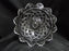 Clear w/ Fans & Criss Cross Cuts: Footed Bowl / Compote, 7 1/2" -- MG#196