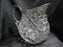 Clear w/ Square Pattern: Water Pitcher, 8 1/2" Tall, As Is -- MG#197