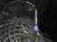 Clear w/ Square Pattern: Water Pitcher, 8 1/2" Tall, As Is -- MG#197