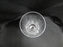 Clear w/ Fan & "X" Cuts: Vase, 8 1/8" Tall, 2 3/8" Top Diameter -- MG#207