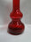 Red All Over: Bud Vase, 9 7/8" Tall  --  MG#213