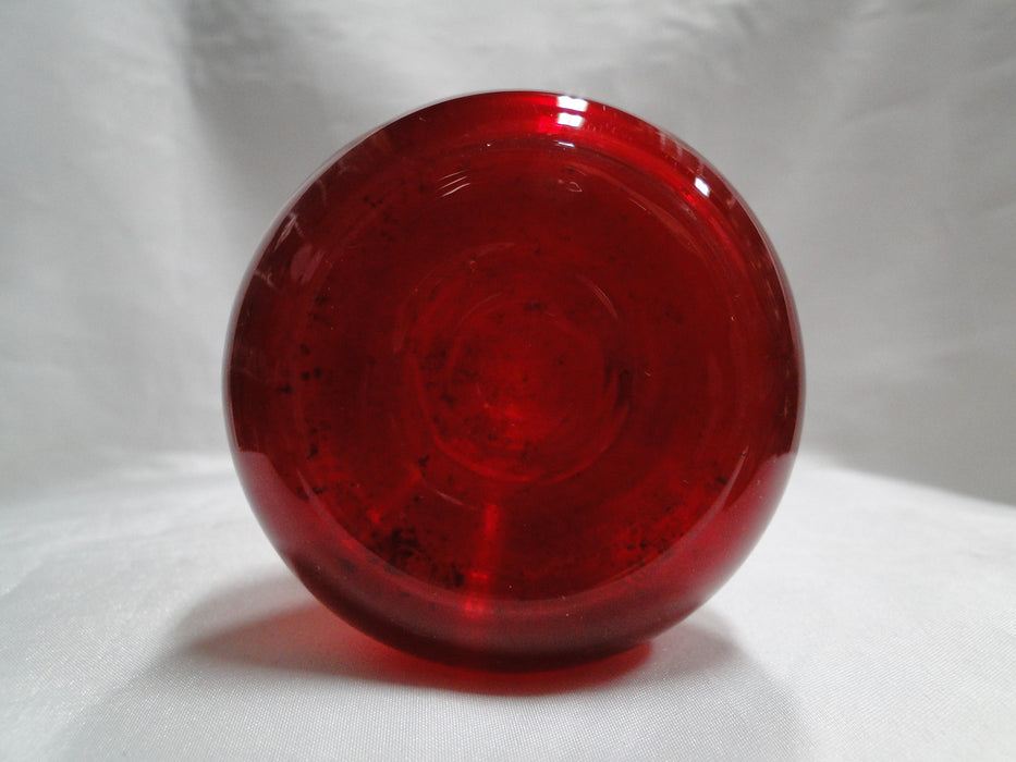 Red All Over: Bud Vase, 9 7/8" Tall  --  MG#213