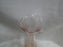 Light Pink All Over, Ruffled Top Edge: Bud Vase, 8 1/8" Tall  --  MG#216