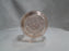 Light Pink All Over, Ruffled Top Edge: Bud Vase, 8 1/8" Tall  --  MG#216