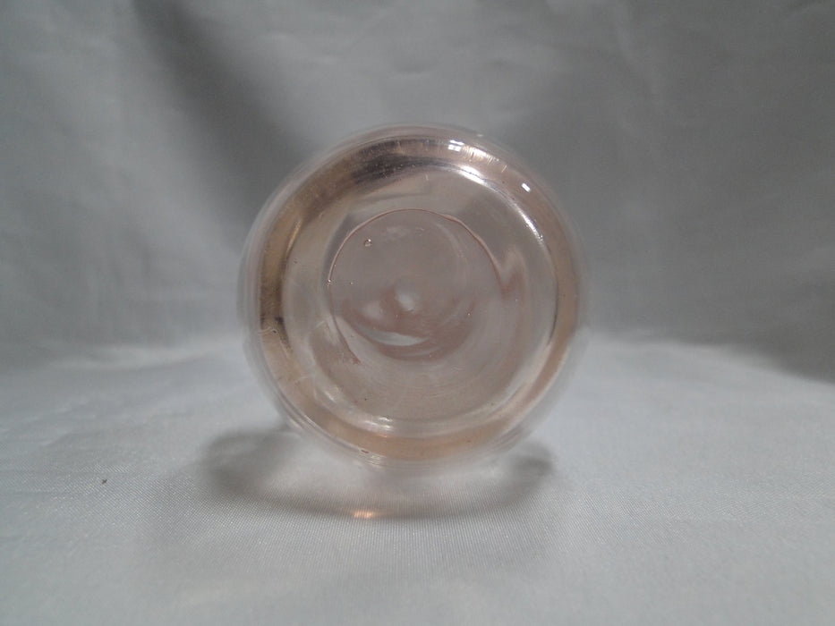 Light Pink All Over, Ruffled Top Edge: Bud Vase, 8 1/8" Tall  --  MG#216