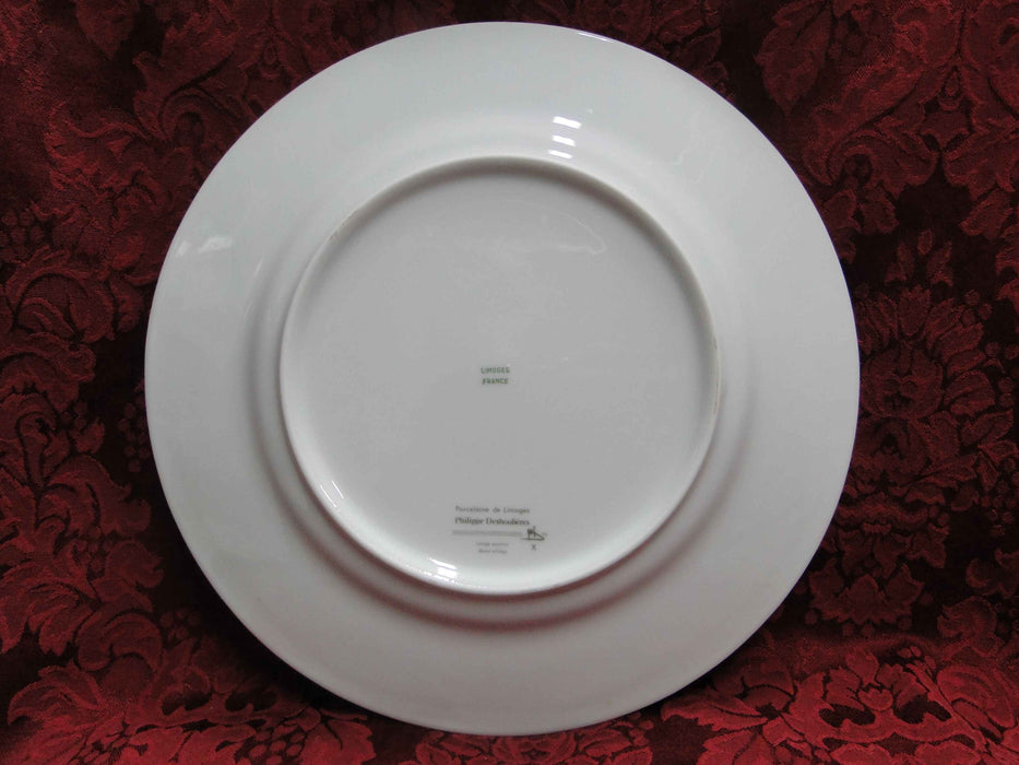 Philippe Deshoulieres Cordoba Fuschia, Marble w/ Gray Band: Bread Plate (s), 7"
