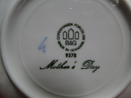 Bing & Grondahl Mother's Day Blue Mors Dag Plate 1978 Grebe