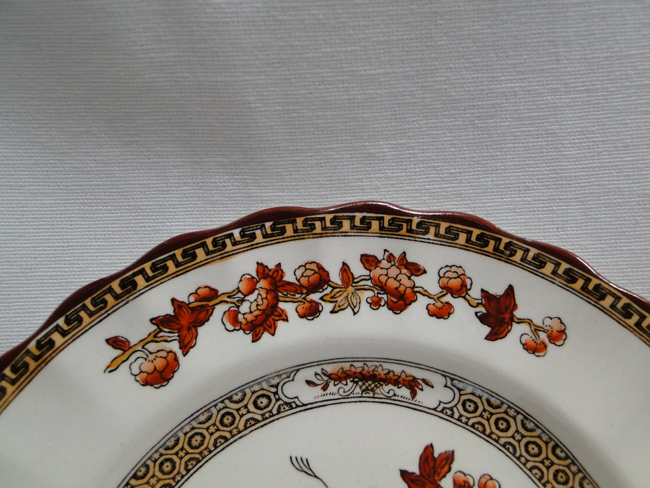 Copeland Spode India Tree Orange Rust: Bread Plate (s), 6 1/2"