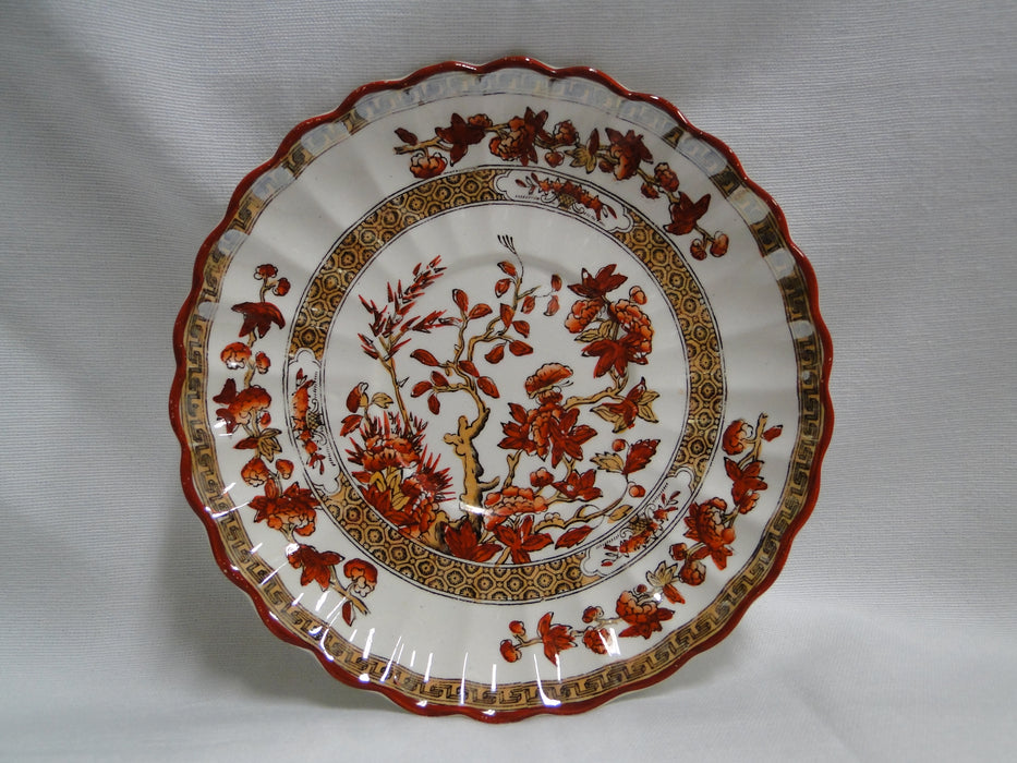 Copeland Spode India Tree Orange Rust: Cup & Saucer Set (s), 2 5/8"