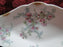 Wm Guerin, Limoges, Pink Roses, Blue, Green: Relish Dish, 9 1/2" x 5"