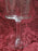 Clear Crystal w/ Platinum Trim: Iced Tea Goblet (s), 7" Tall  -- CR#047