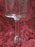 Clear Crystal w/ Platinum Trim: Wine Goblet (s), 6" Tall  -- CR#047