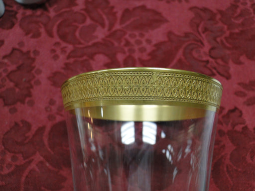 Lenox Georgetown Crystal, Gold Encrusted Trim: Wine Goblet (s), 6 1/2" Tall