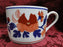 Fitz & Floyd Mandarin Garden: Cup & Saucer Set (s)