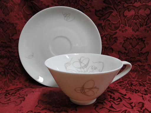 Hutschenreuther Trend, Diadem Scroll: Cup & Saucer Set (s), 2 1/4"