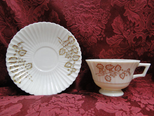 Lenox Nocturne, Gold Leaves & Berries, Temple Shape: Cup & Saucer Set (s)