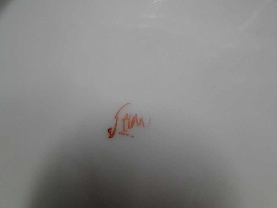 Japanese Handpainted, Birds & Iris: 5 5/8" Saucer (s) Only, No Cup