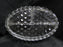 Fostoria American Clear: 3-Part Relish Dish, 10 1/2" x 7 1/4", As Is