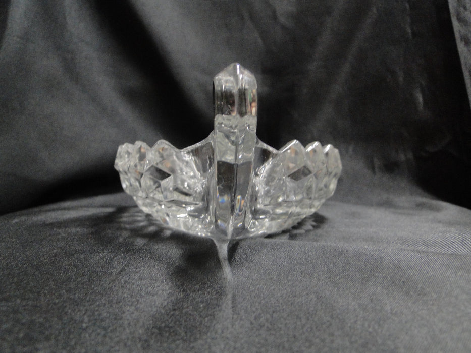 Fostoria American Clear: 2-Part Relish Dish w/ Handles, 12" x 5 1/2"